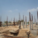 T11 Ground Floor Column Casting Work in Progress