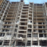 T2 Tenth Floor Roof Slab Concrete Work in Progress